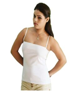 white cotton slips women's