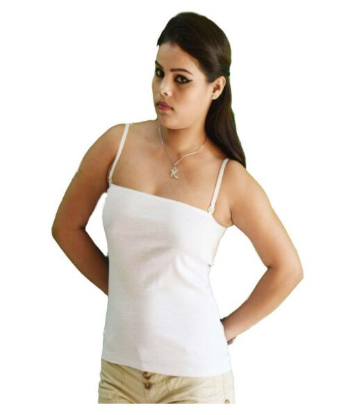 white cotton slips women's